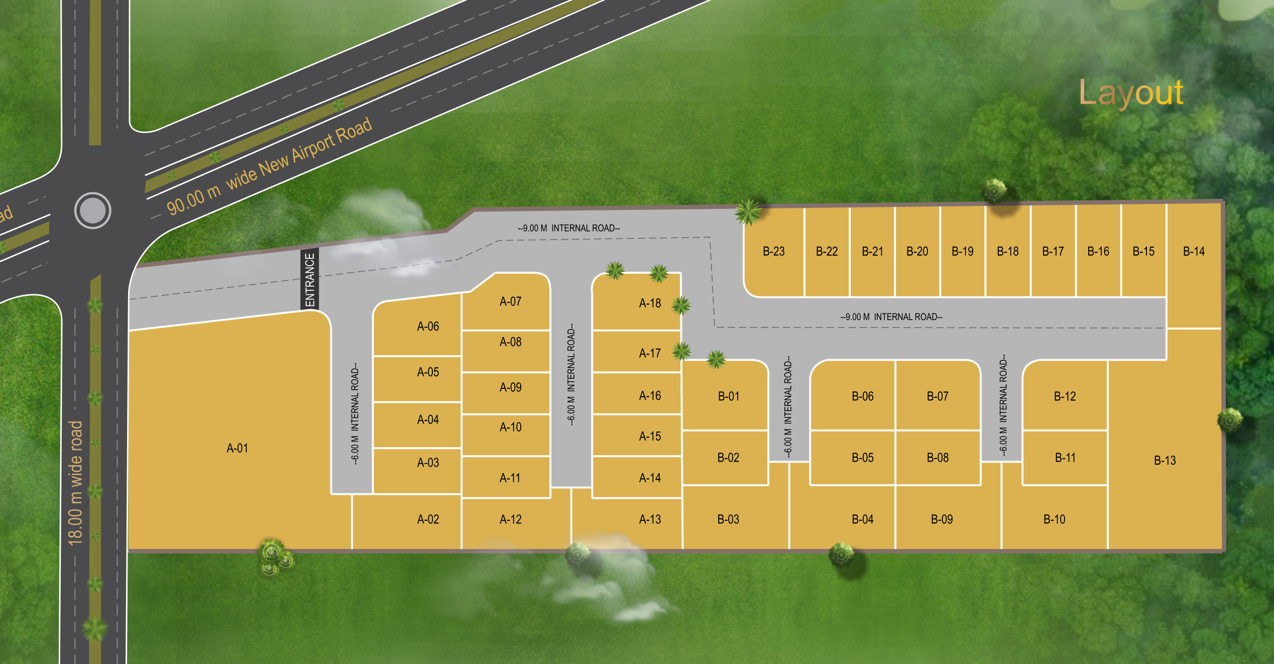 Sanctioned N.A. Layout Scheme