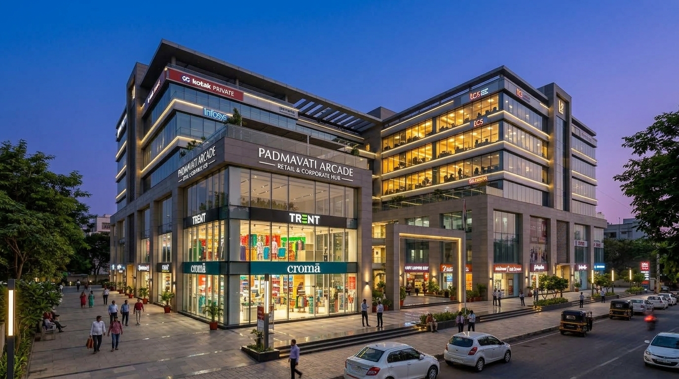 Padmavati Arcade — Architectural Angle 02